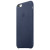 Husa de protectie APPLE pentru iPhone 6s, Piele, Midnight Blue