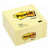 Notes autoadeziv cub, 76 x 76mm, 450 file/set, galben, POST-IT 636-B