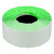 Etichete autoadezive pt. marcatoare, 26 x 12mm, 1500 etichete/rola, verde fluorescent, PRIX
