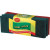 Burete abraziv, bicolor, 9 x 14cm, 3 bucset, SANO Sushi Abraziv Green Red