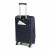 Troller, albastru/maro, din piele de bovina si nylon, FEDON Travel Web Trolley-L