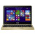 Laptop ASUS EeeBook X205TA-BING-FD0039BS, Intel Atom Z3735F pana la 1.83GHz, 11.6", 2GB, eMMC 64GB, Intel HD Graphics, Windows 8.1, Gold