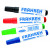 Marker pentru flipchart, 2-6mm, 4 culori/set, FRANKEN