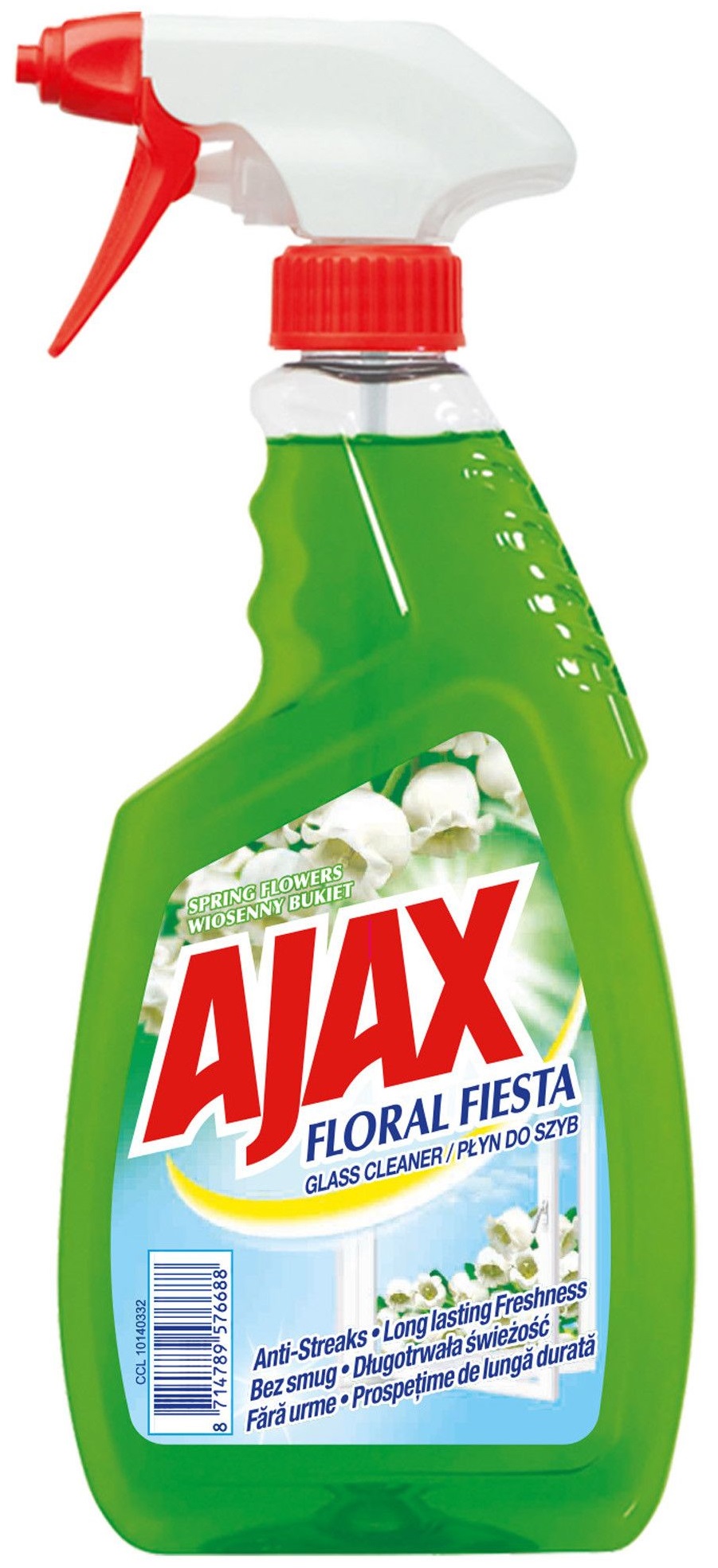 Detergent geamuri AJAX Spring Flowers, 500ml