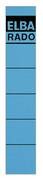 Etichete autoadezive pt. bibliorafturi, 34 x 190mm, albastru, 10 buc/set, ELBA