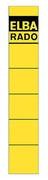 Etichete autoadezive pt. bibliorafturi, 34 x 190mm, galben, 10 buc/set, ELBA