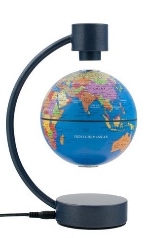 Glob magnetic, Lumea politica, diametru 10cm, STIEFEL