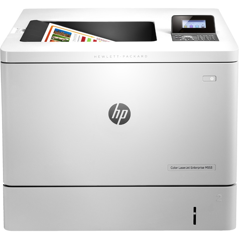 Imprimanta laser color HP LaserJet Enterprise M553dn (B5L25A), A4, USB, Retea, Duplex