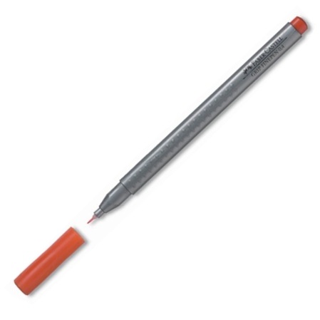 Liner 0.4mm oranj FABER CASTELL Grip