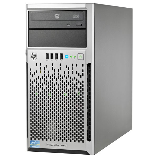 Server, Intel Xeon E3-1220 v3 pana la 3.5GHz, 6GB, 2 x 1TB, 350W, Tower 4U, HP ProLiant ML310e Gen8