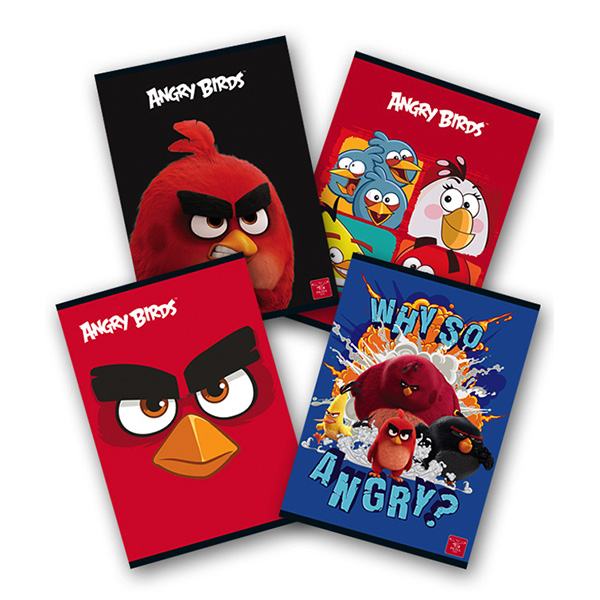 Caiet A5 24 file tip 2 ANGRY BIRDS