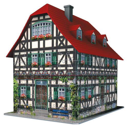 Puzzle 3D Casa medievala 216 piese RAVENSBURGER Puzzle 3D