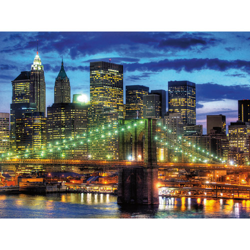 Puzzle orizontul orasului New York, 1500 piese, RAVENSBURGER Puzzle Adulti