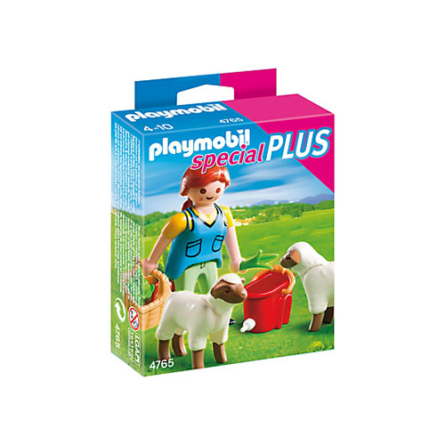 Femeie cu macare pentru oi PLAYMOBIL Special Plus
