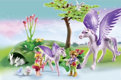 Copii si unicorni PLAYMOBIL Princess Castle