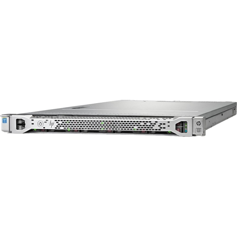 Server HP ProLiant DL160 Gen9 Rack 1U, Procesor Intel® Xeon® E5-2603 v3 1.6GHz Haswell, 1x 8GB RDIMM DDR4, fara HDD, SFF 2.5 inch, H240, 1x 550W