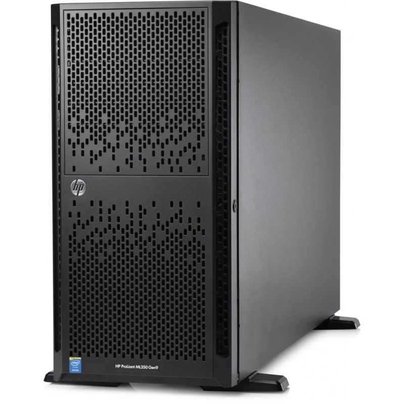 Server HP ProLiant ML350 Gen9 Tower 5U, Procesor Intel® Xeon® E5-2620 v3 2.4GHz Haswell, 1x 16GB RDIMM DDR4, fara HDD, SFF 2.5 inch, P440ar/2G, 500W