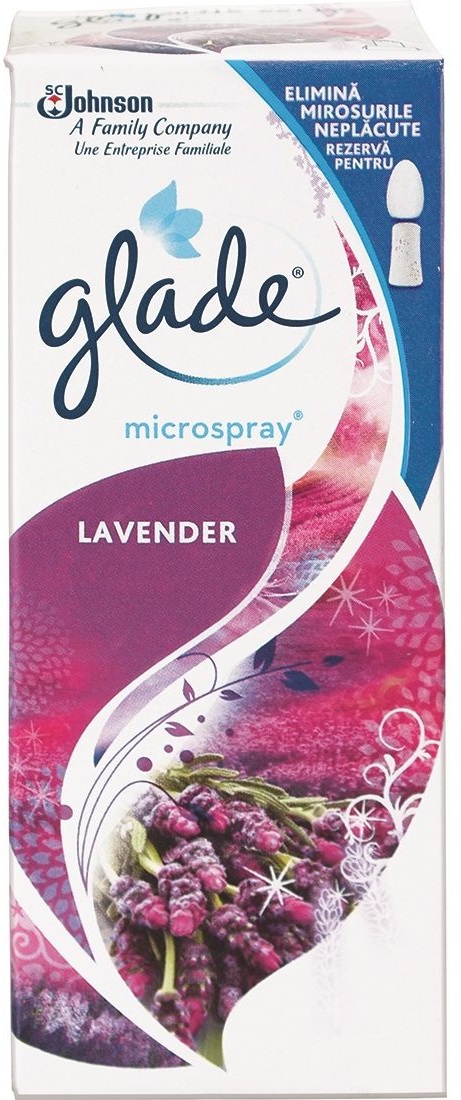 Rezerva GLADE Microspray Lavanda, 10ml