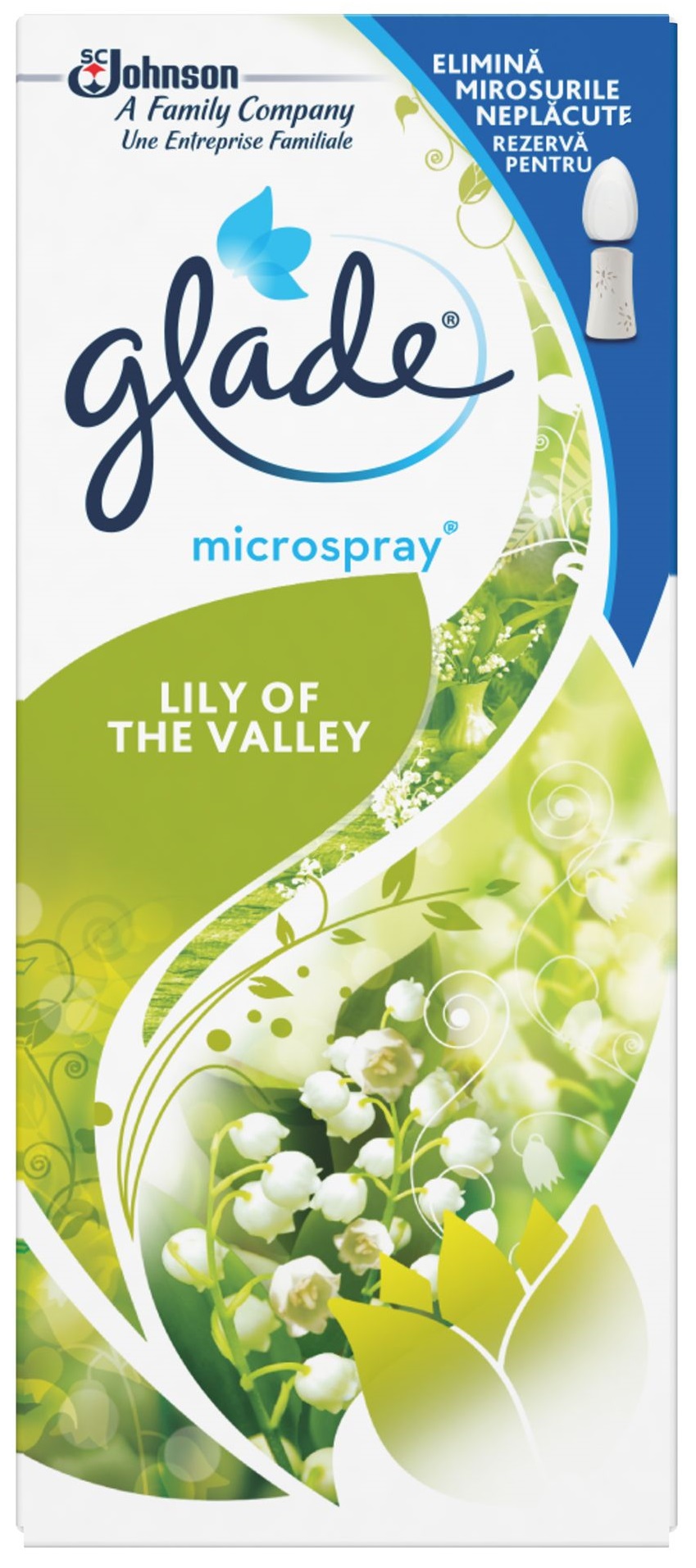 Rezerva GLADE Microspray Lily, 10ml