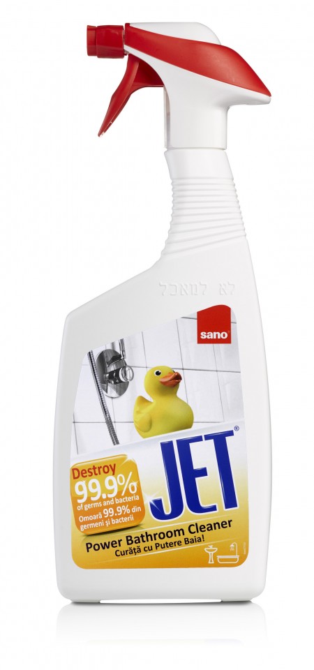 Detergent dezinfectant pentru baie, 750ml, SANO Jet