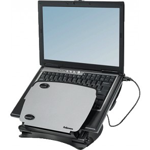 Suport pentru laptop, reglabil, 4 porturi USB, FELLOWES Professional Series
