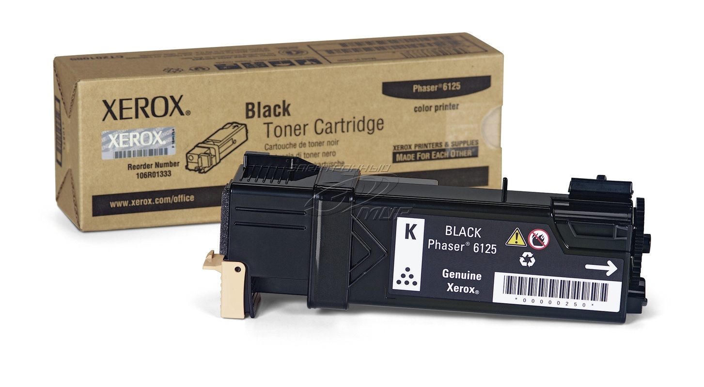 Toner, black, XEROX 106R01338